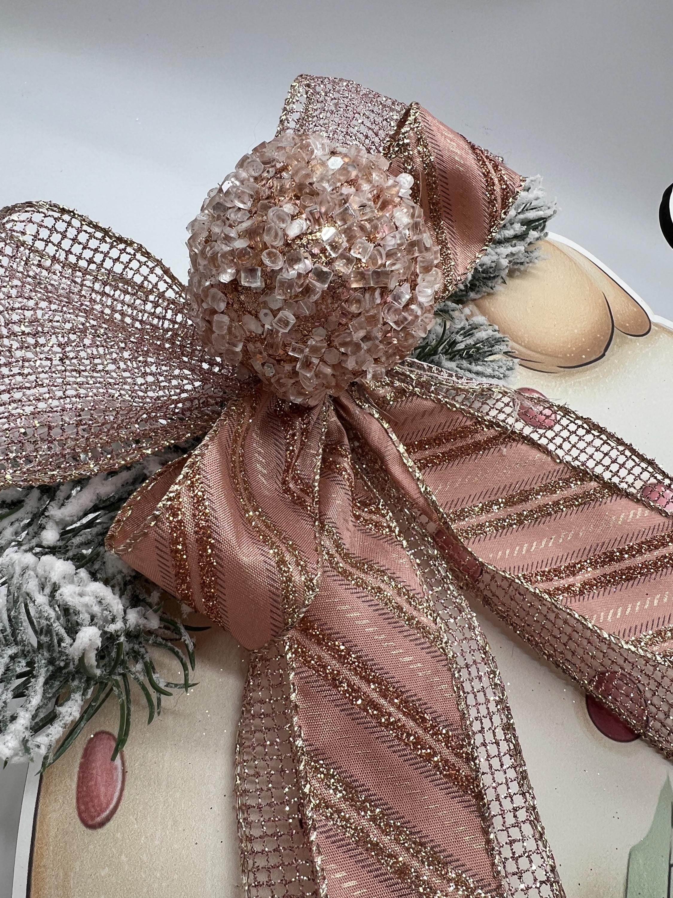 Gingerbread Christmas Sign, Decoration, Whimsical Holiday Décor, Cottagecore Wall Art, Seasonal Door Hanger